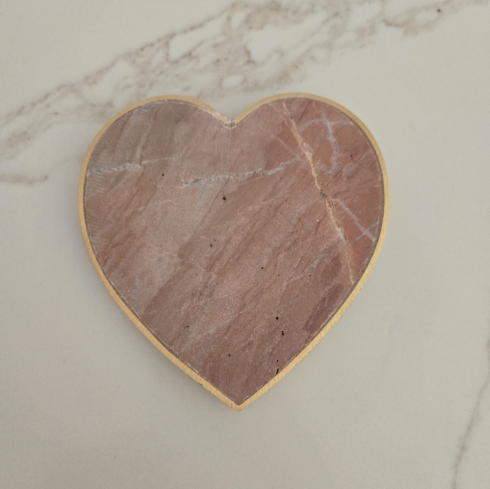 NWT Anthropologie Heart Coaster